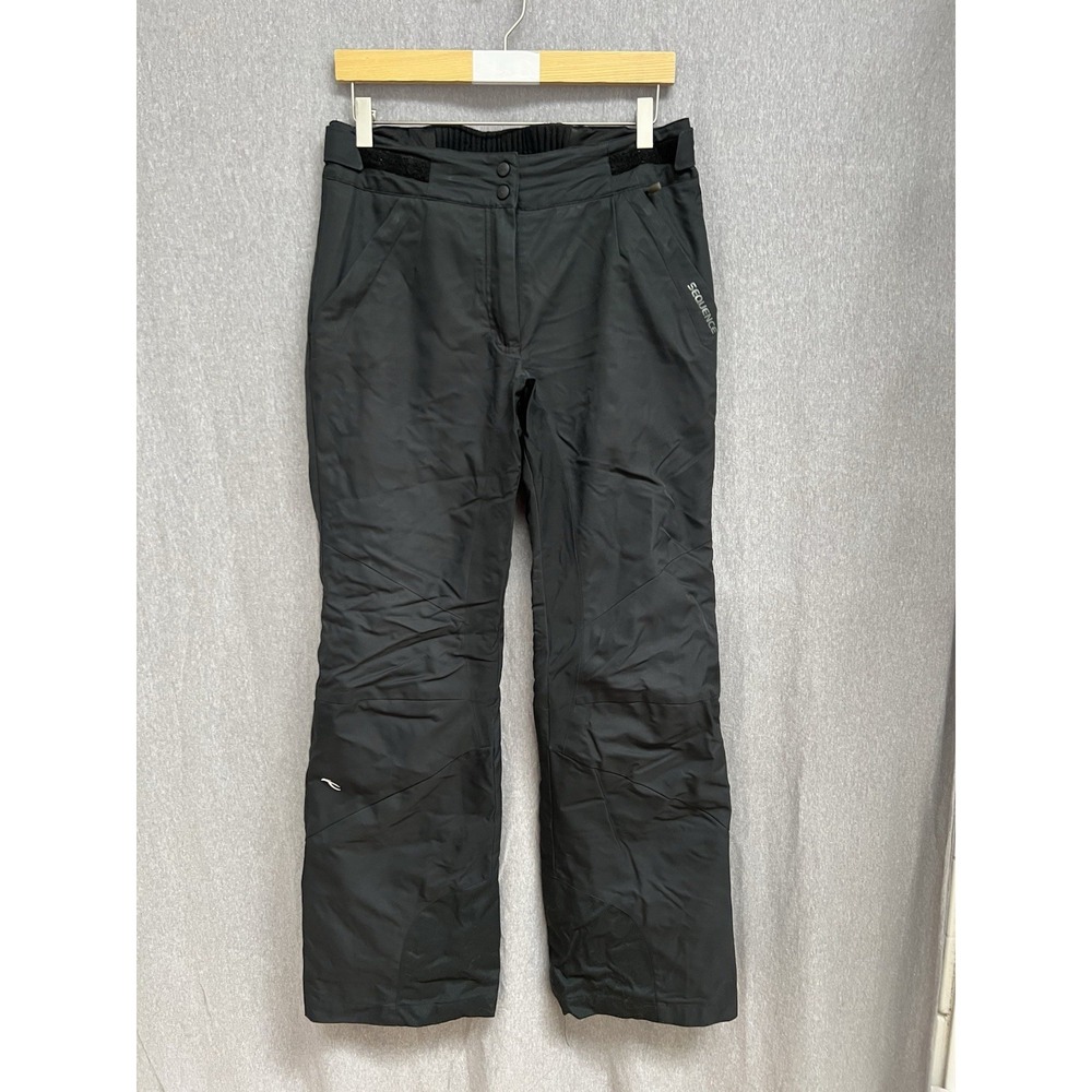 Kjus Sequence Women's Insulated Ski Pants Size EU 38 (US M/8) Black